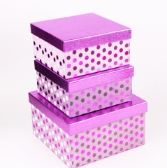 Квадратная коробка конфет с крышками для свадебного питания