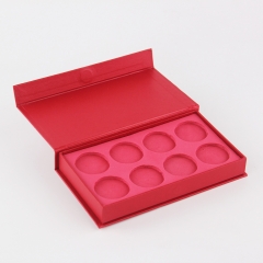 Red paper gift box  with EVA tray
