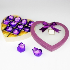 Heart Shaped Paper Rose Packaging Box для цветов и шоколада