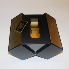 Творческая новая винная коробка для дизайна с тиснением