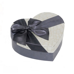 Роскошная картонная подарочная коробка для сердца с лентой для упаковки Rose