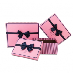 Пользовательская коробка подарка конфеты с лентой для случаев венчания