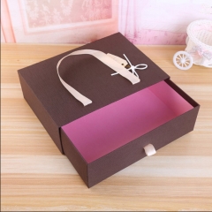 Custom  Gift Cardboard Drawer Box Packaging for Woman