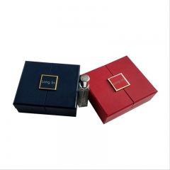 Бумажная подарочная коробка Two Doors с логотипом Hot Stamping