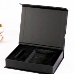 Бумажная косметическая подарочная коробка с магнитным замком в форме бумаги