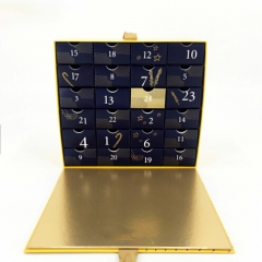 24 ящика календарь пришествия картонная коробка с лентой