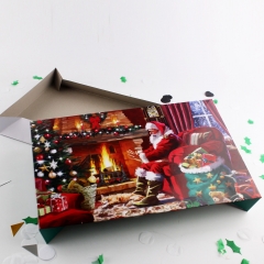 Санта-Клаус Дизайн Складной Папа Упаковочная Коробка на Рождество