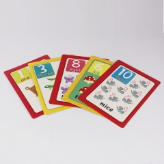 индивидуальные картонные игральные карты 62 * 87 мм для детей